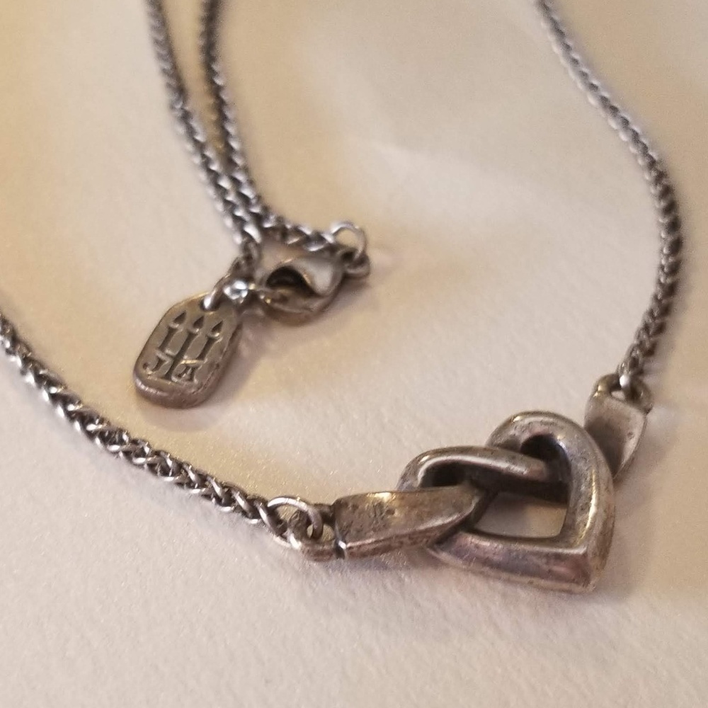 James Avery Heart Knot Necklace